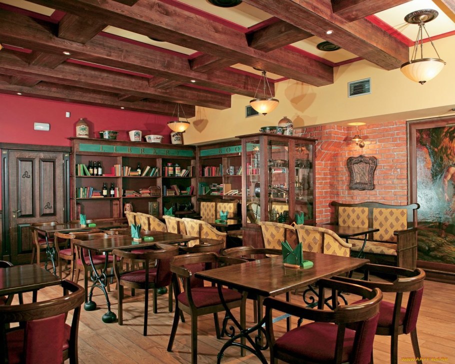 Интерьер пабов в Ирландии