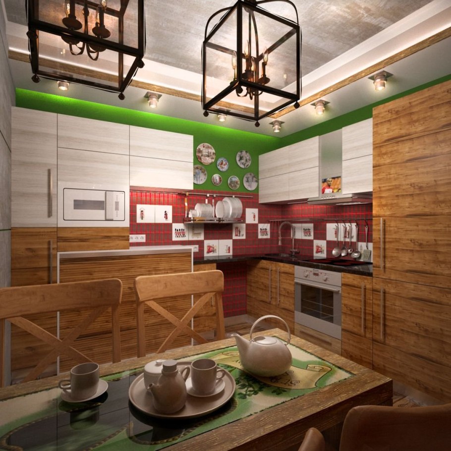 Кухня в ирландском стиле