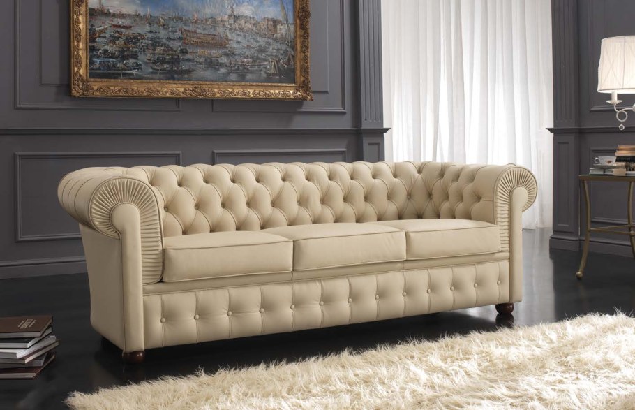 Кожаный диван Ceppi Италия