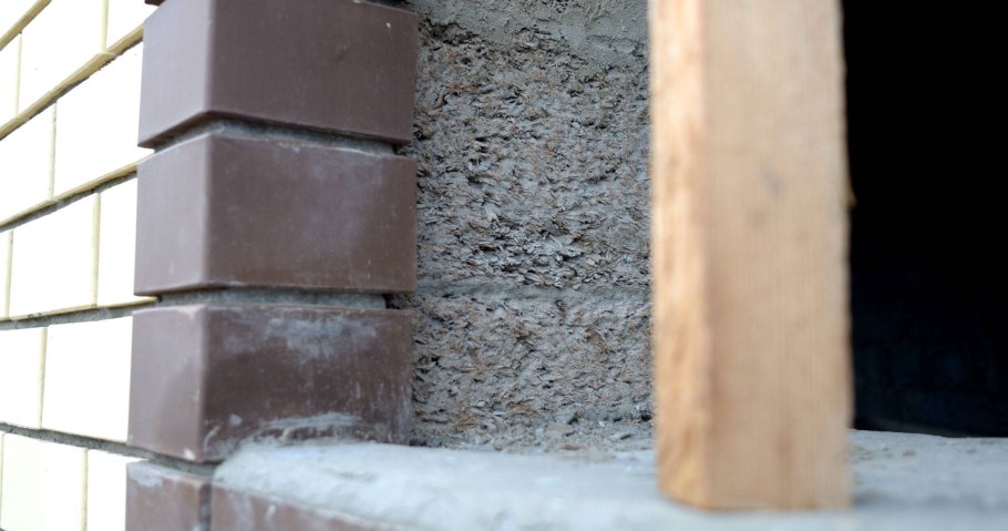 Отделка арболитовых блоков снаружи