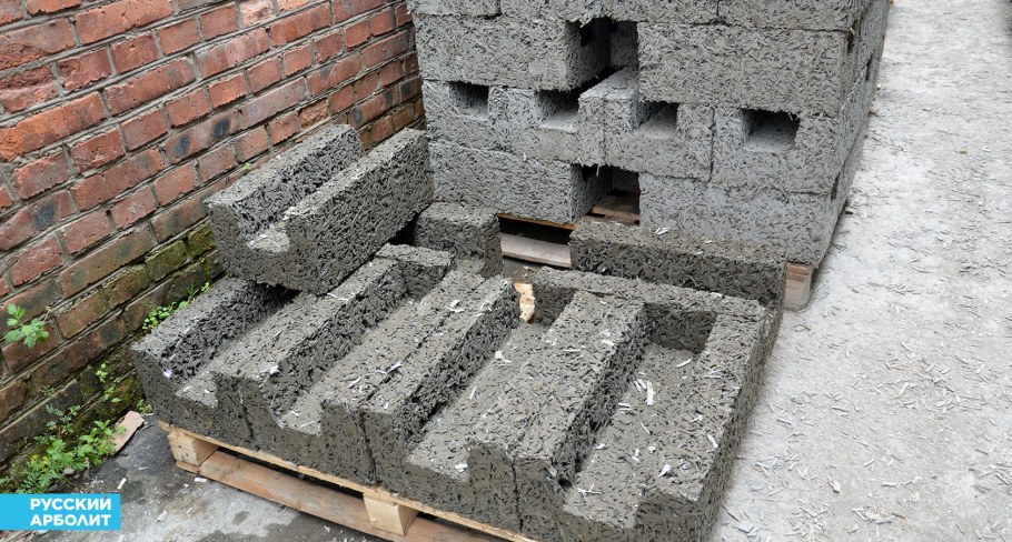 Перегородочные блоки из арболита