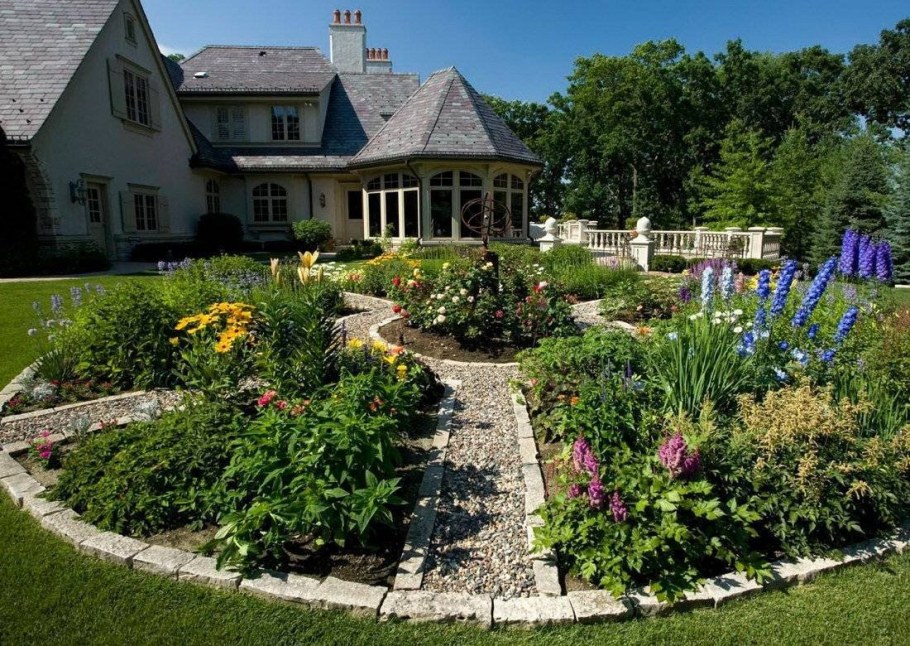 Палисадники в Англии