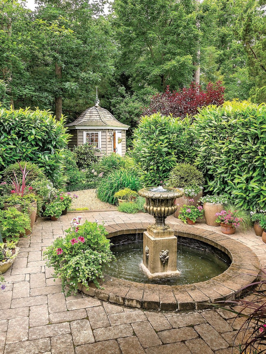 Ландшафтный французский Прованс стиль