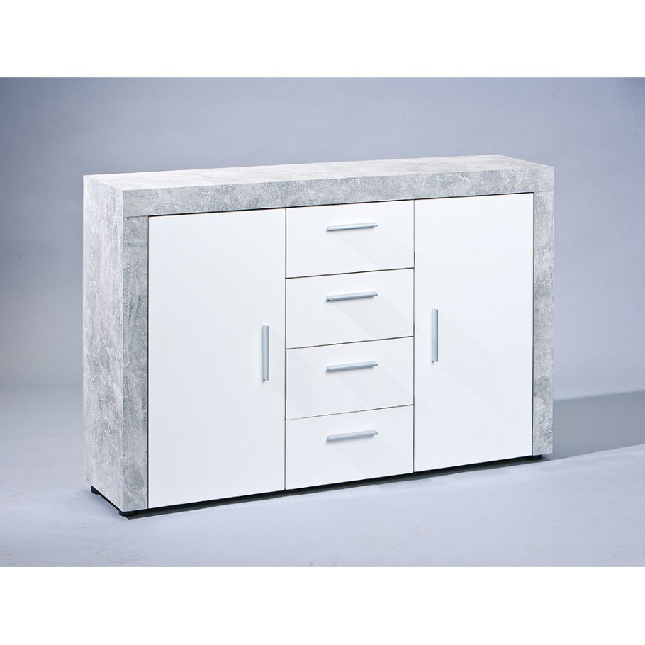 Комоды с бетонными фасадами
