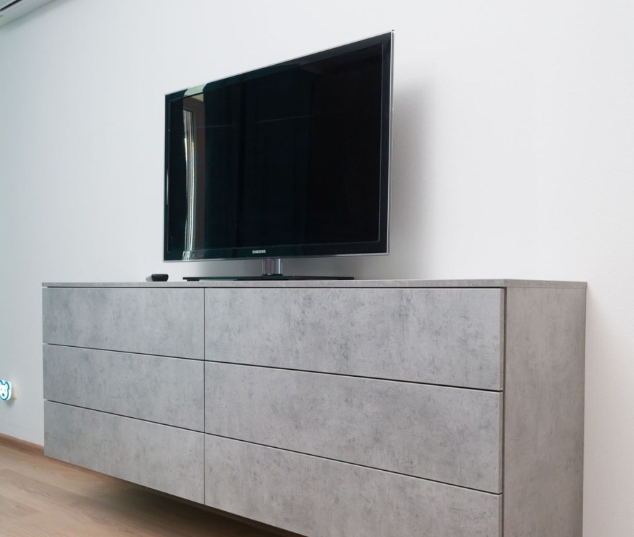 Тумба из ЛДСП Эггер бетон Чикаго