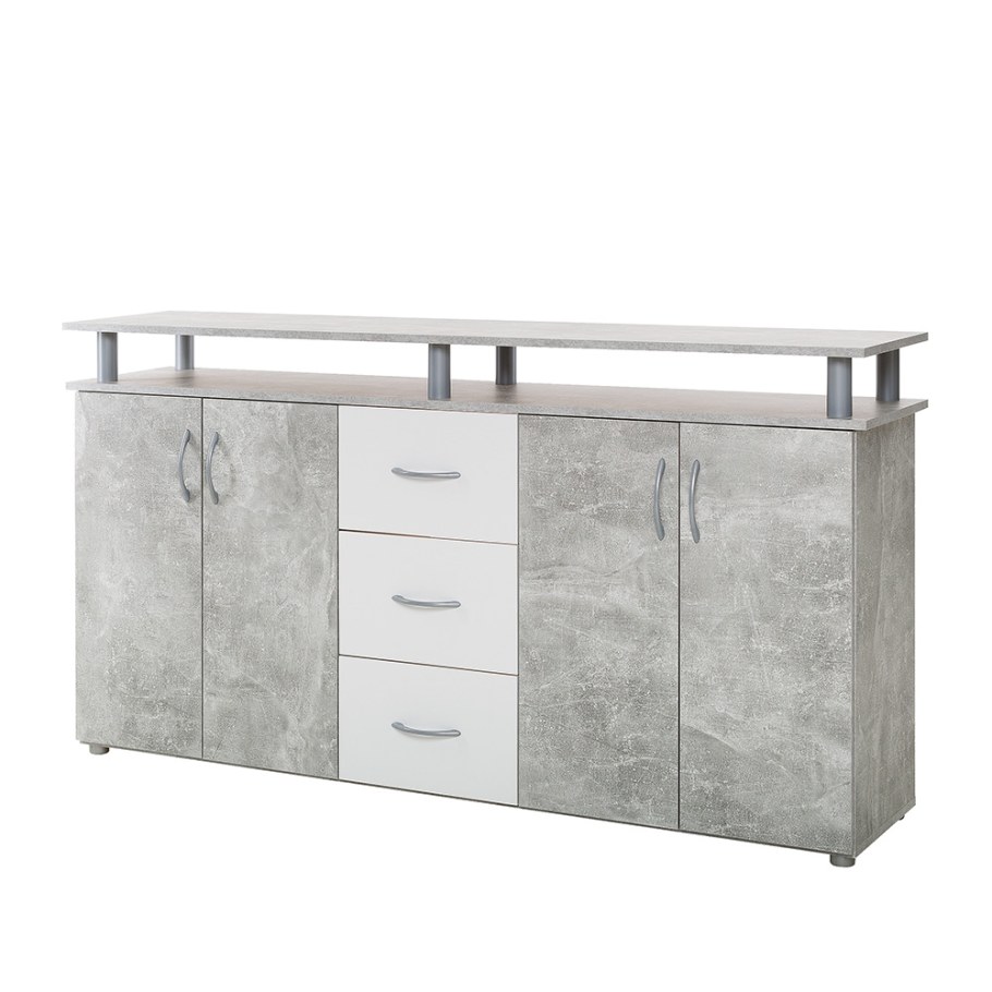 Комод цвет бетон Пайн Экзотик