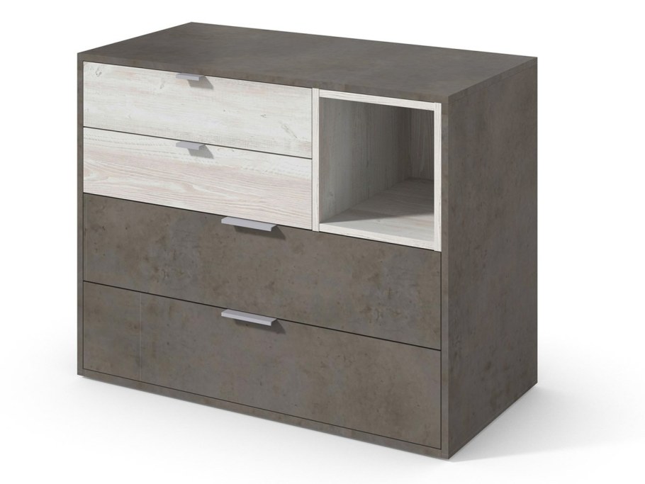 Бетон Чикаго и сосна Касцина