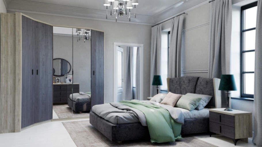 Дуб крафт белый ЛДСП мебель