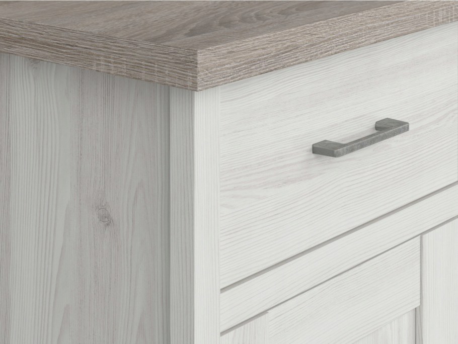 Дуб крафт белый ЛДСП Кроношпан