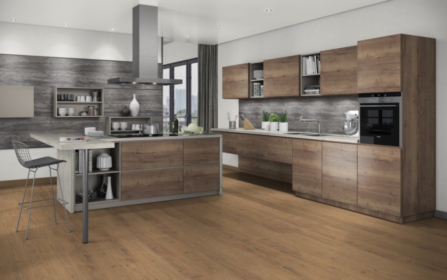 Дуб Мелвилл 3012 кухня