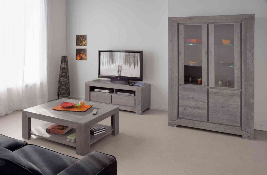 Спальня Napoli (крафт серый/белый глянец) Napoli-KS-01-DKSB