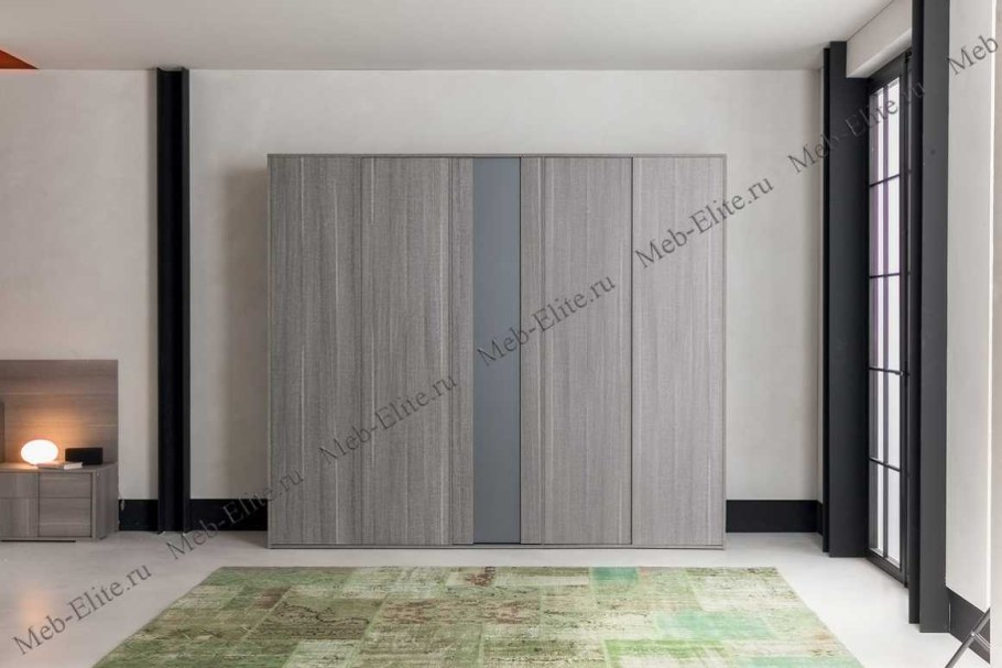 Комод Катрин 6 дуб Эндгрейн/ясень Анкор темный