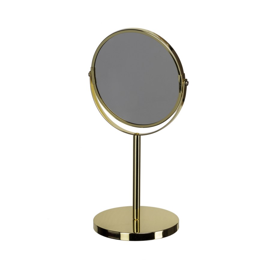 Зеркало косметическое диаметр 17см металл Allure