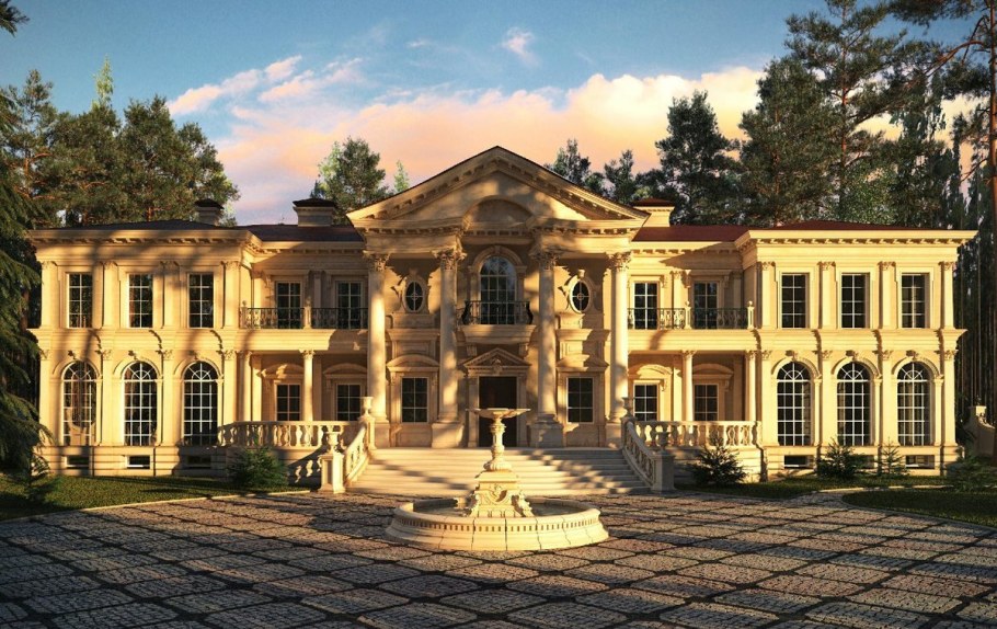 Усадьба в классическом стиле Ампир