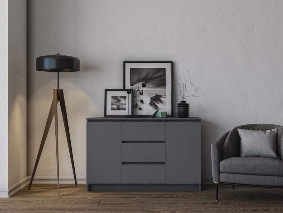 Комод Мори 1200.3 графит