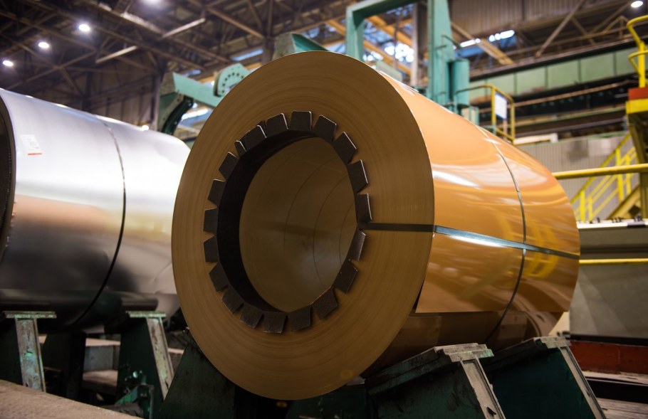 Рулонная сталь с полимерным покрытием