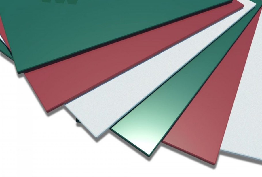 Оцинкованная сталь с полимерным покрытием 80м