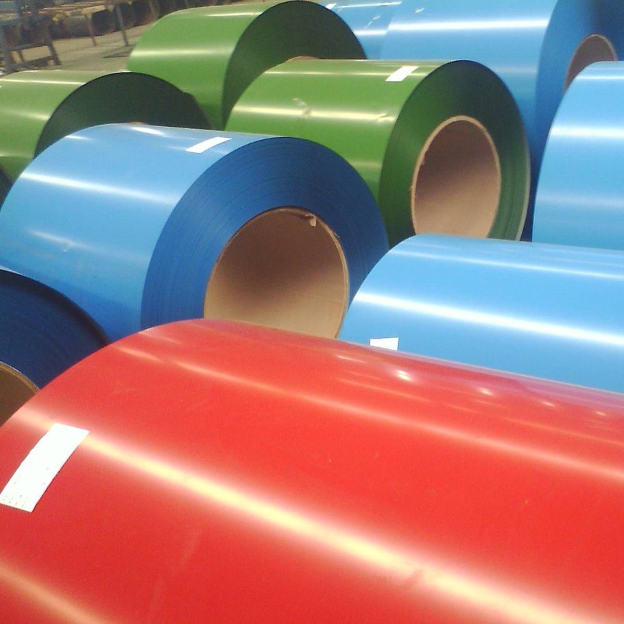 Рулон с полимерным покрытием RAL 2004