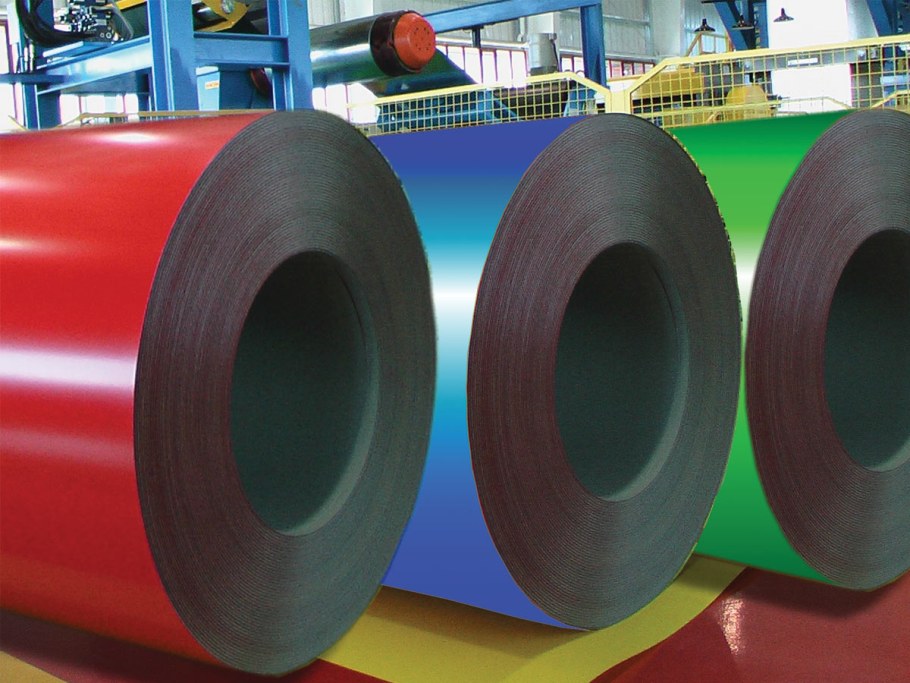 Рулон с полимерным покрытием рал 9003