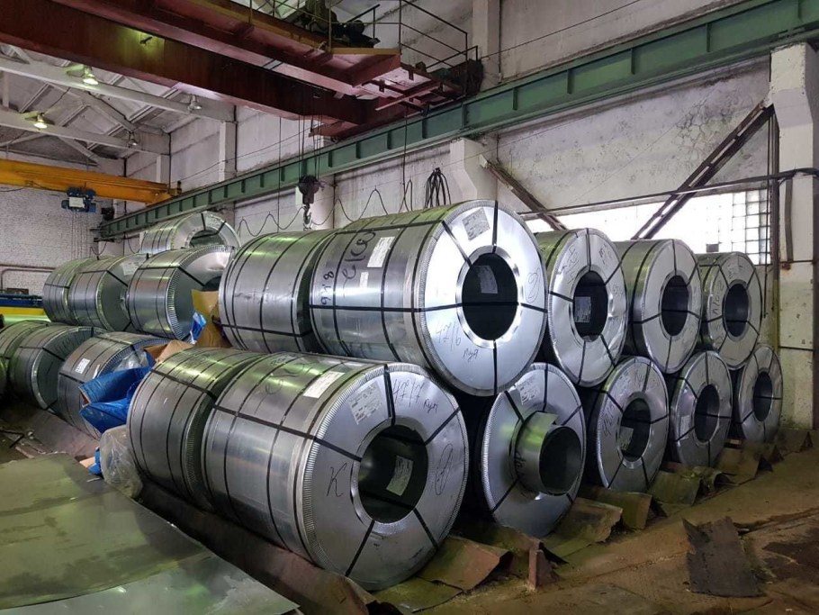 Лист гладкий оцинкованный 1250х2000х0,45мм (2,5м2)