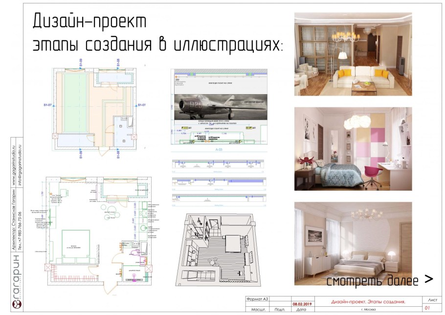 Этапы создания дизайн проекта