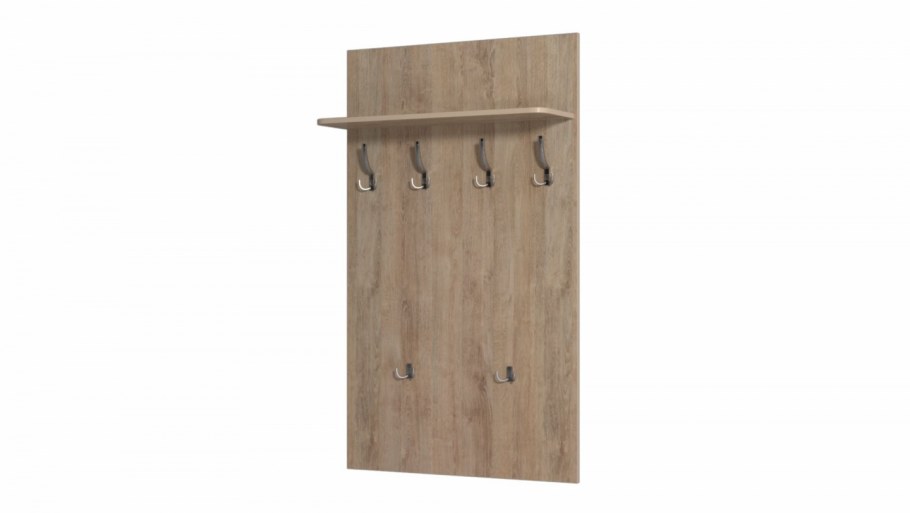 Вешалка навесная с полкой Форест 49210