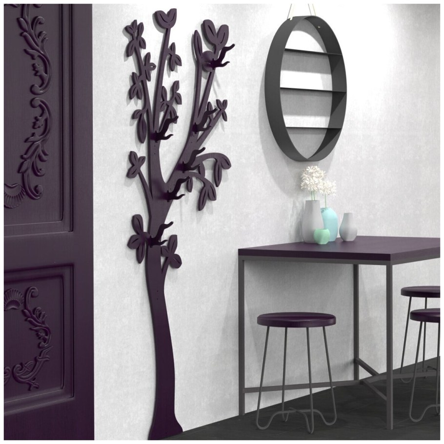 Фото вешалки дерево с озона