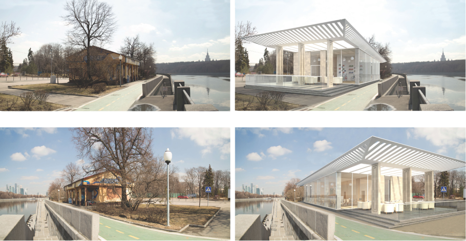 Павильон реконструкция