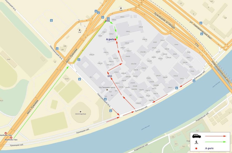 Лужнецкая набережная 10а