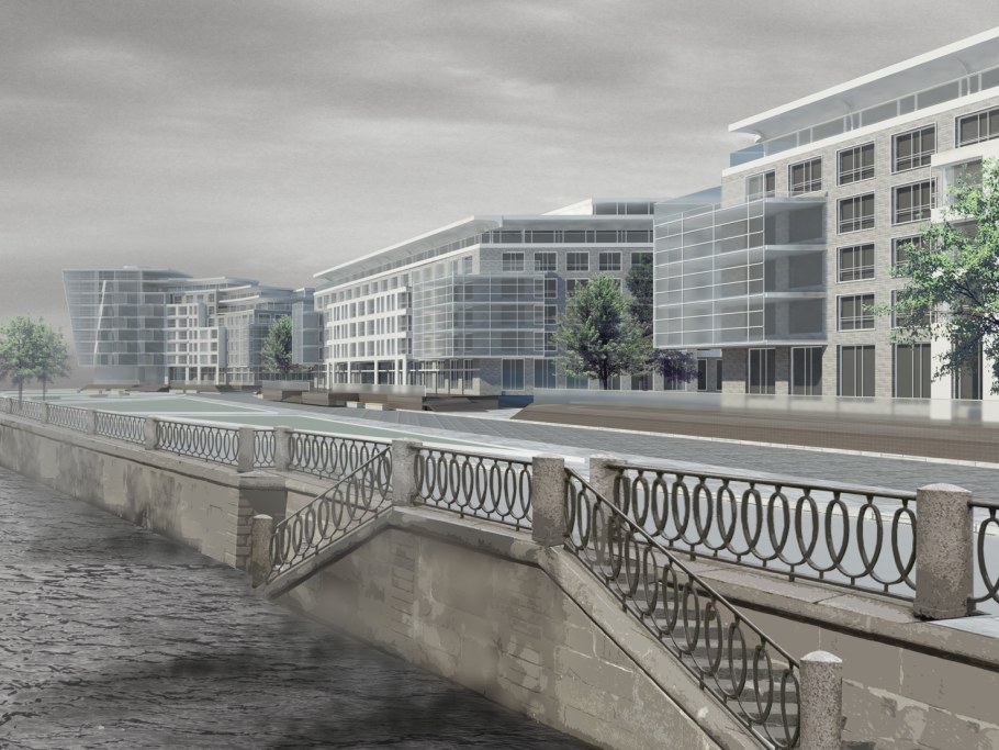 Проект жилого комплекса на набережной Карповки