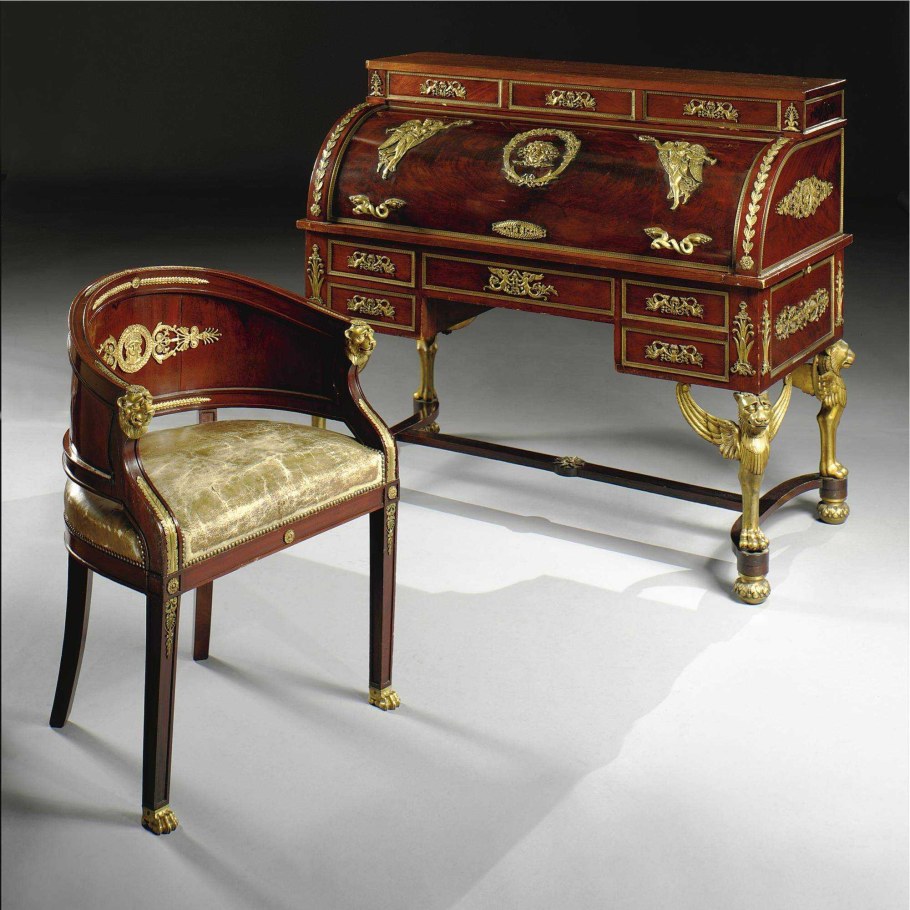 Ампир в мебели 19 века