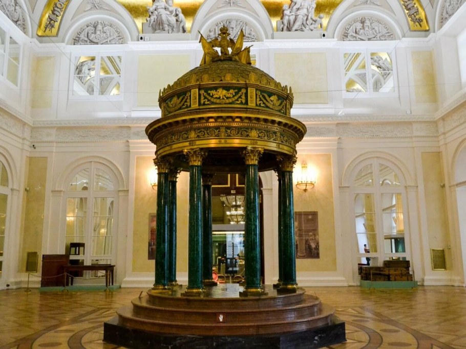 Малахитовая Ротонда. Аванзал Эрмитажа