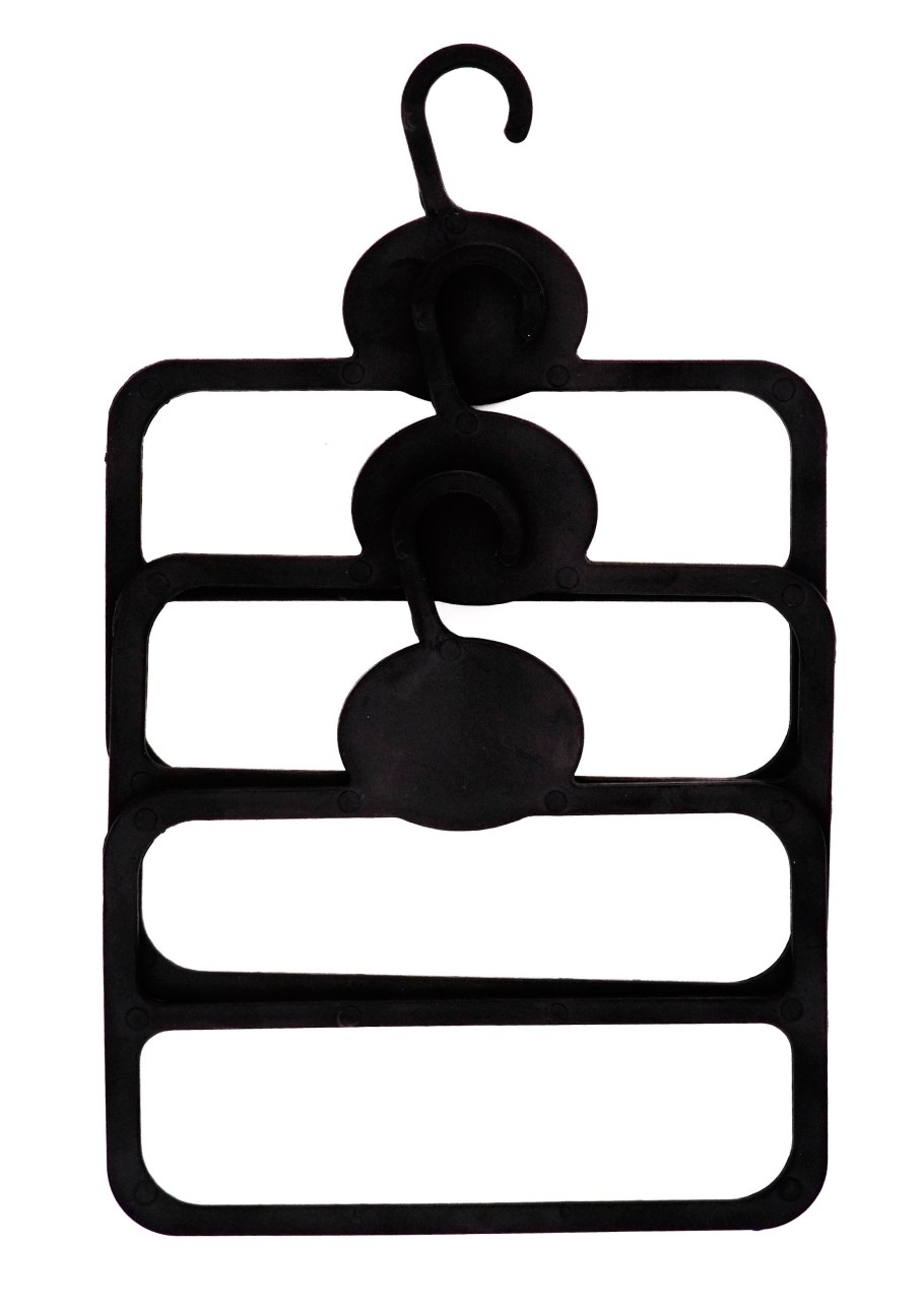 Вешалка органайзер металлическая настенная для плечиков