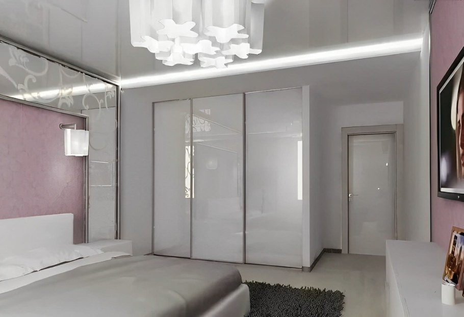 Встроенный шкаф в спальне