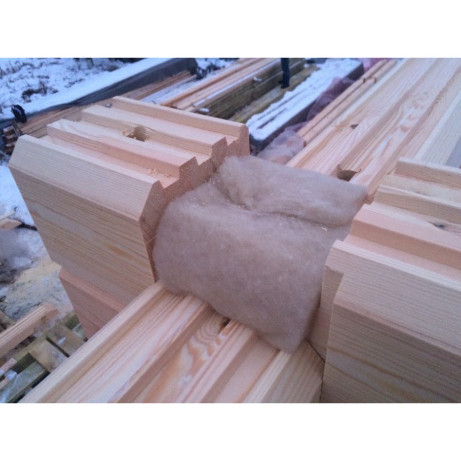 Финский ПАЗ профилированный брус 150х150