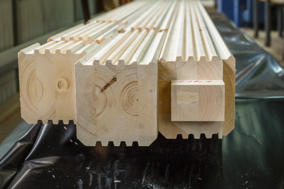 Брус 190х190 профилированный