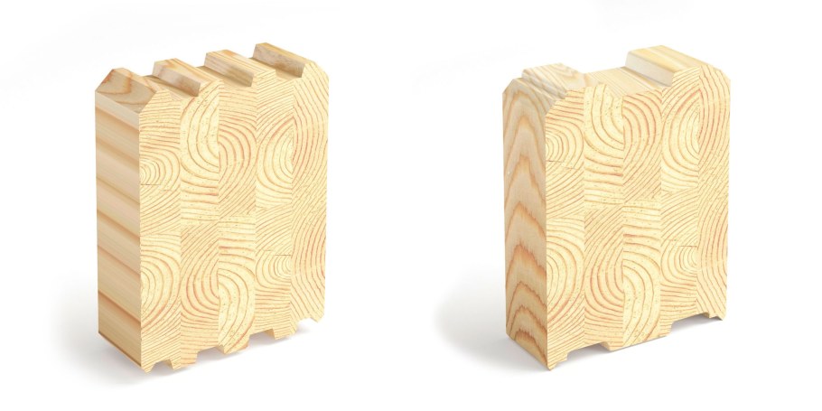 Клееный брус 204*185 Форест