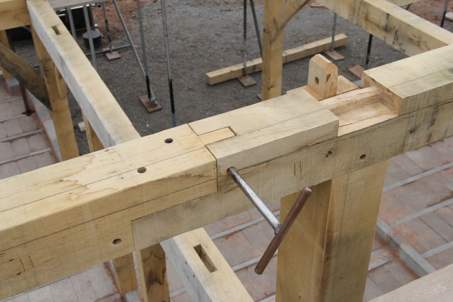 Узлы соединений Тимбер фрейм