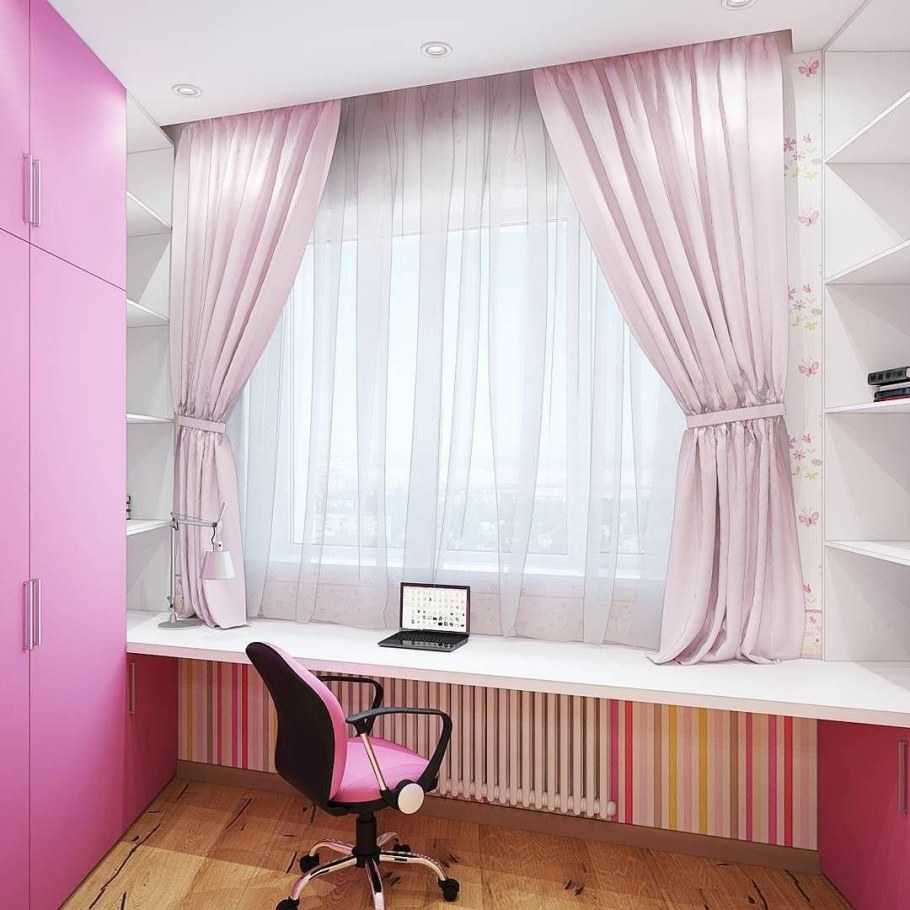 Шторы в комнату для девочки