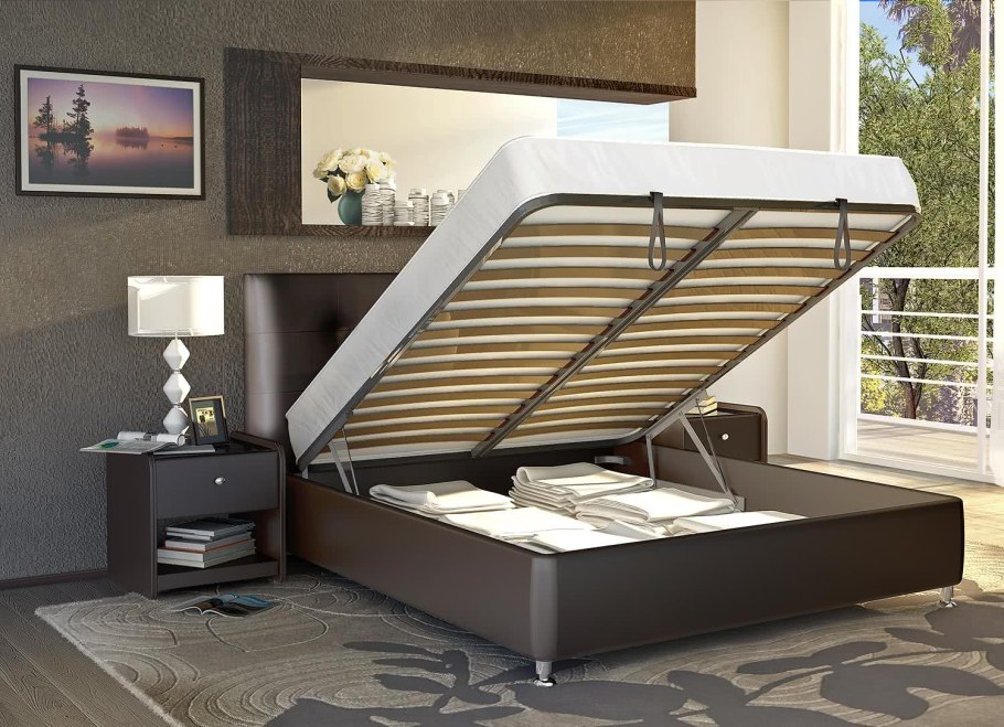 Кровать Аскона с подъемным механизмом 140х200