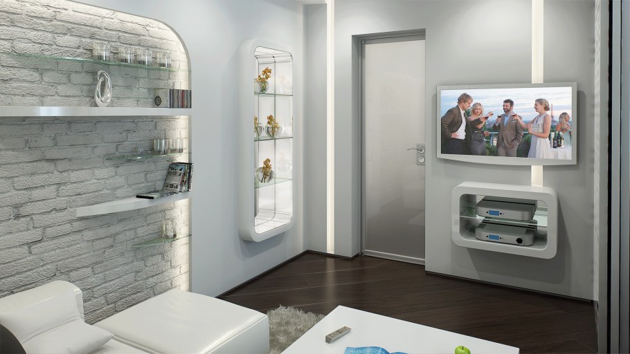 Перегородка дом п-44т