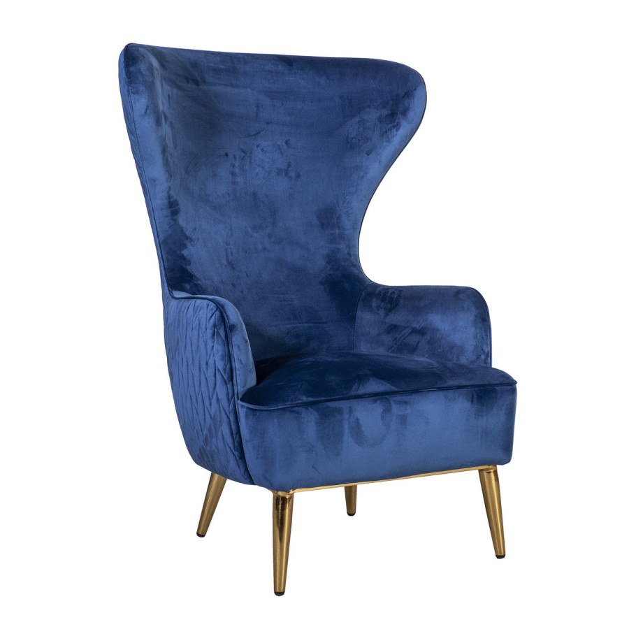 Кресло Kelt синего цвета