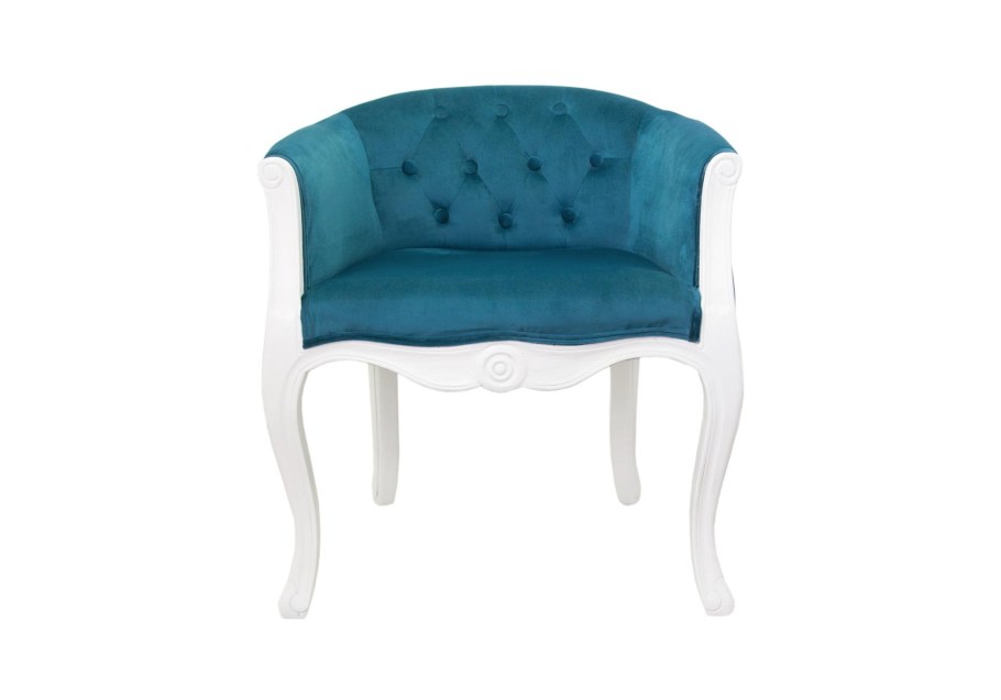 Полукресло мягкое Nitro, Blue+White