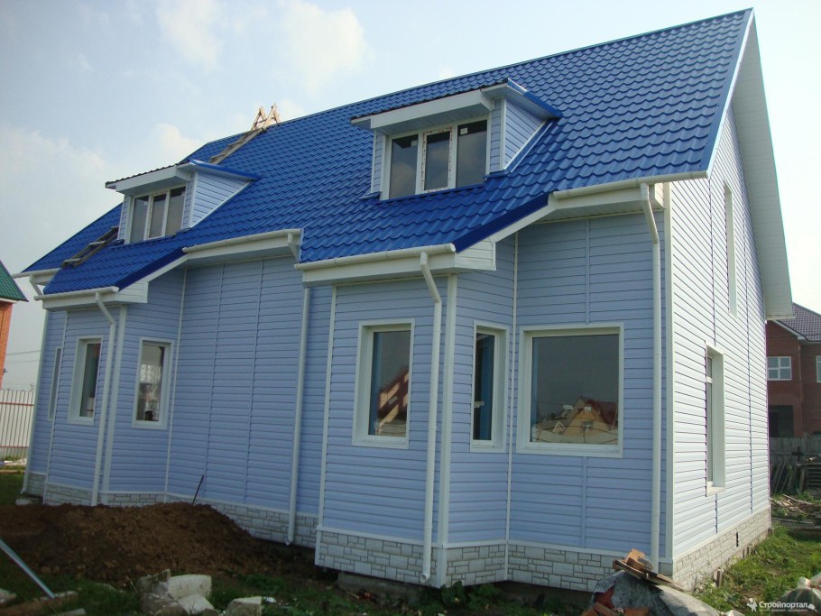 Сайдинг ультрамарин