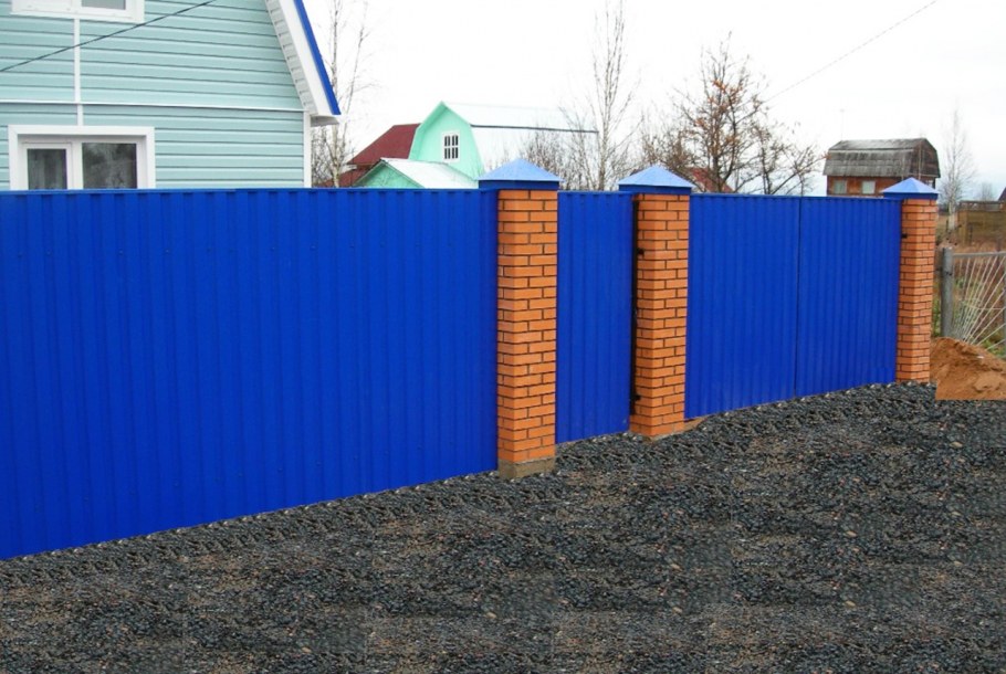 Профлист с21 забор