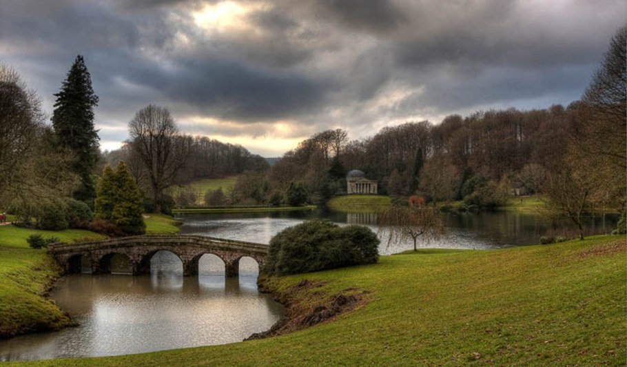 Англия Хэмпшир природа и коттедж