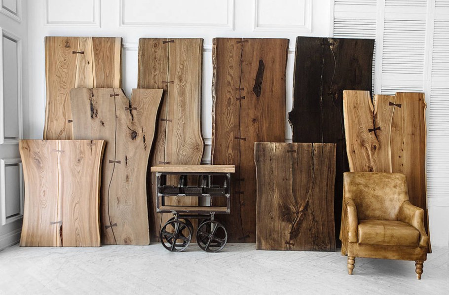 Необычные шкафы из дерева