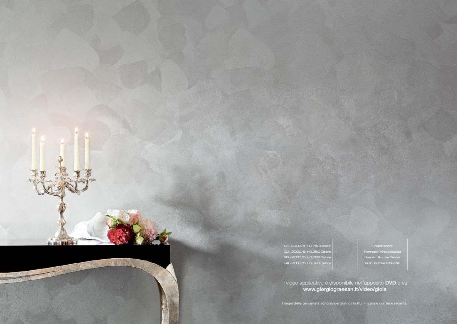 Отточенто декоративная штукатурка мокрый шелк