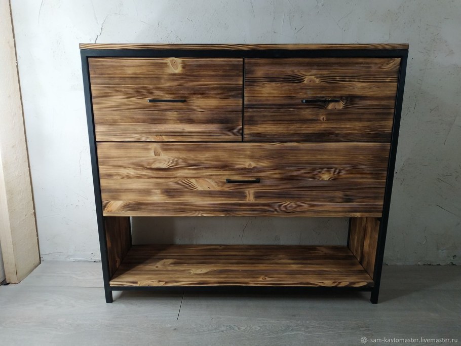 Комод дизайнерский массив