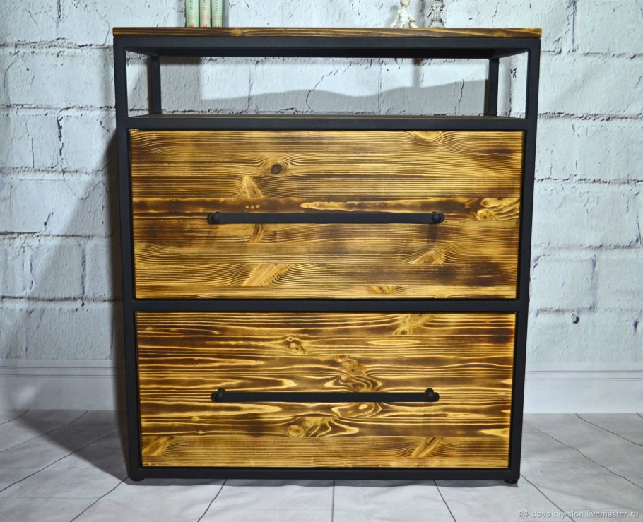 Комод Loft kom2d2s/150 дуб Вотан